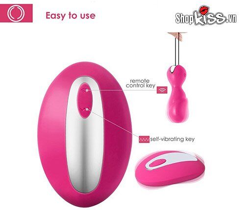 Hướng dẫn sử dụng các nút chức năng trên remote điều khiển từ xa của trứng rung Zemalia KAY DC80B