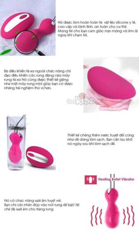 Sự đa năng của trứng rung Zemalia KAY DC80B: kích thích âm đạo, massage cơ thể, hỗ trợ màn dạo đầu