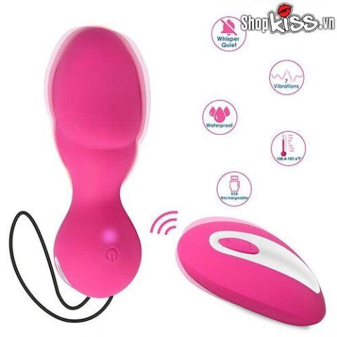 Bộ điều khiển từ xa thông minh của trứng rung Zemalia KAY DC80B, dễ dàng điều chỉnh chế độ và khoảng cách