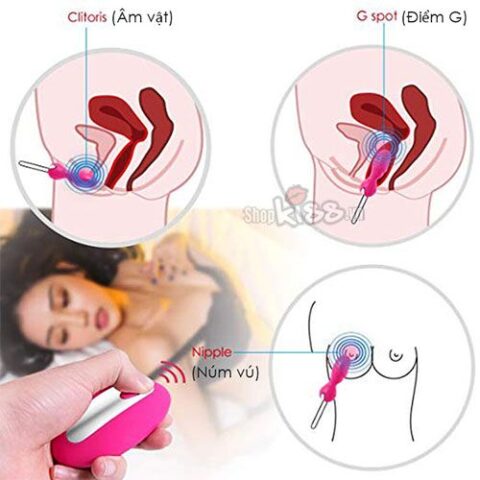 Trứng rung Zemalia KAY DC80B dùng để massage, kích thích nhiều vùng nhạy cảm trên cơ thể, mang lại khoái cảm toàn diện