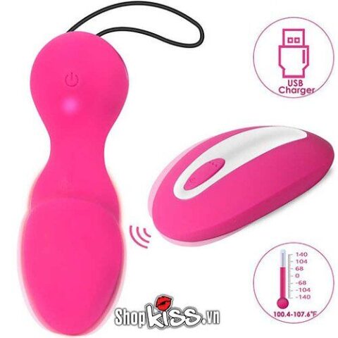 Công nghệ tỏa nhiệt sưởi ấm âm đạo độc đáo của trứng rung Zemalia KAY DC80B, tạo cảm giác chân thật
