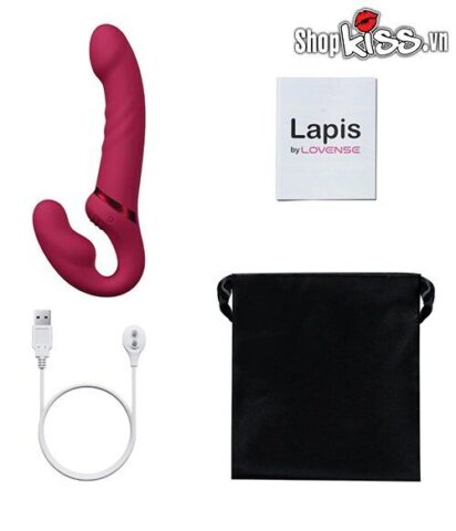 Bộ sản phẩm đầy đủ của dương vật giả Lovense Lapis chính hãng