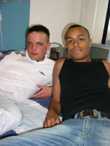 Hung gay Ben 2 & his BF jerk off after sucking & stroking each other