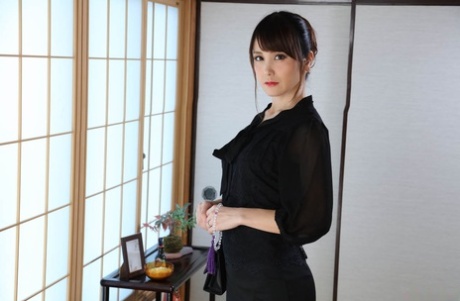 13986588_001_eafd Asian wife with nice titties Saori Okumura rides dick with her trimmed vagina