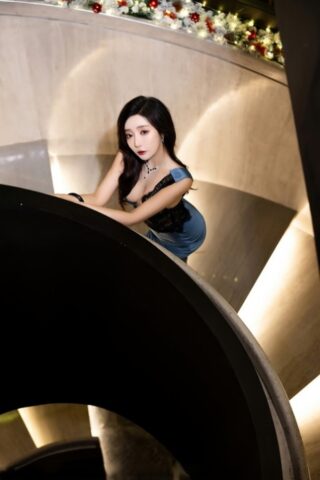 16103230_001_3513 Hot Asian girl teases while posing at various locations while fully clothed