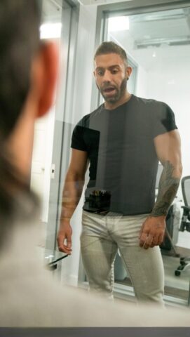 Kinky hot gay coeds Eddy Ceetee and Teddy Torres bang hard in their office