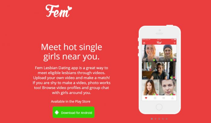 Ứng dụng hẹn hò Fem với tính năng video profile