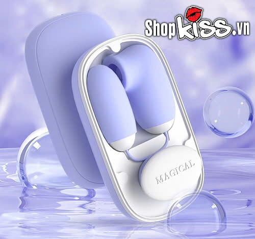 Chất liệu silicone và ABS cao cấp của Trứng rung Lilo Magic Box C