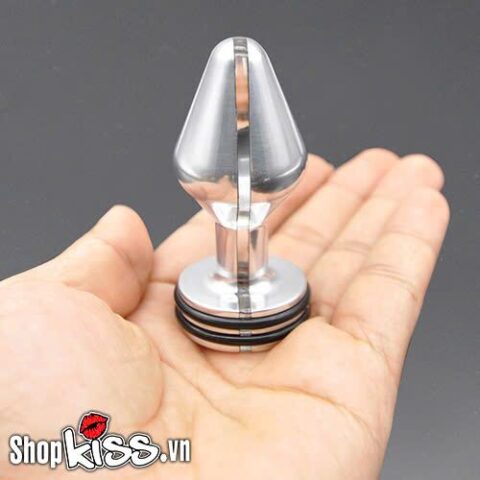Chất liệu nhôm và acrylic cao cấp của Phích cắm hậu môn xung điện Butt Plug Anal Speculum