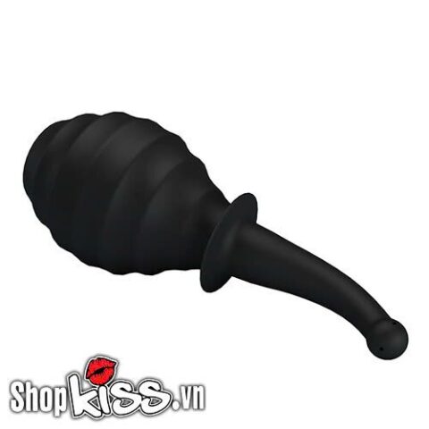 Bầu chứa nước của Bình xịt rửa hậu môn Baile Mr Play Anal Douche BLKM6 có vân chống trượt