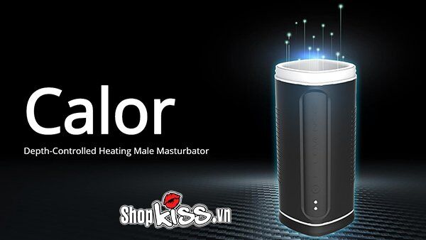 Ruột silicone mềm mại của máy thủ dâm Lovense Calor cho cảm giác như thật