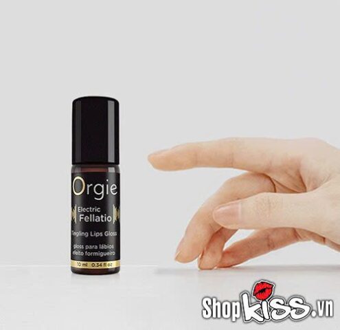 Bảng thành phần an toàn và lành tính của son bóng Orgie Electric Fellatio đảm bảo không gây kích ứng