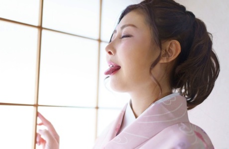 31404192_005_ff02 Beautiful Asian MILF Mirei Imada tastes a dick and male ass before sex