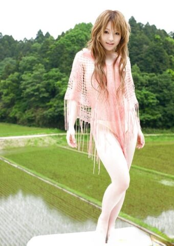 32800478_001_6537 Alluring asian babe Ria Sakurai uncovering her tiny curves outdoor