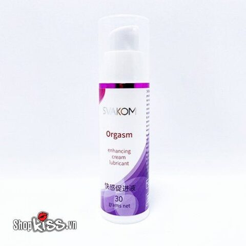 Gel Svakom Orgams G30V gốc nước dễ dàng rửa sạch sau khi sử dụng