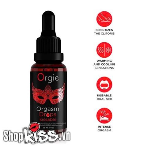 Thành phần tự nhiên an toàn của gel tăng khoái cảm Orgie G27 không gây kích ứng