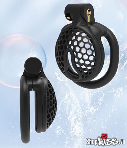 Khóa dương vật BDSM tổ ong BZ12Q chống thấm nước hiệu quả, bền bỉ khi sử dụng
