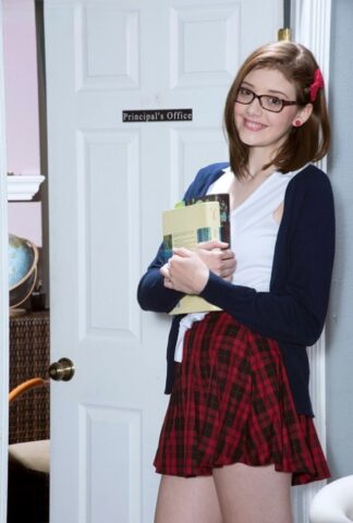 43297452_002_10d3 Teen amateur schoolgirl Blaire Ivory gets stripped and fucked by her tutor