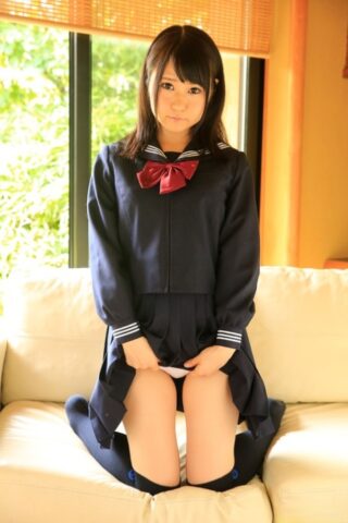 45020491_007_926a Innocent Japanese teen Nozomi Momoki gets her muff toyed & dicked painfully