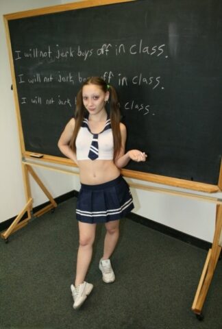 48773236_007_d85e Little teen giving her tall blonde teacher a great handjob in the classroom
