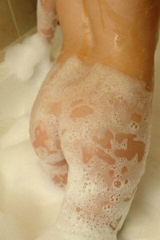 49894691_007_95fc Flat chested Diddylicious sheds her bikini in the bath showing soapy hot ass