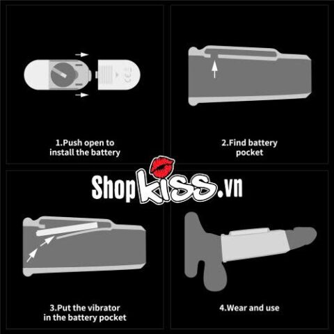 Hướng dẫn lắp bộ rung và đeo Bao đôn Lovetoy Drip Knights Ring