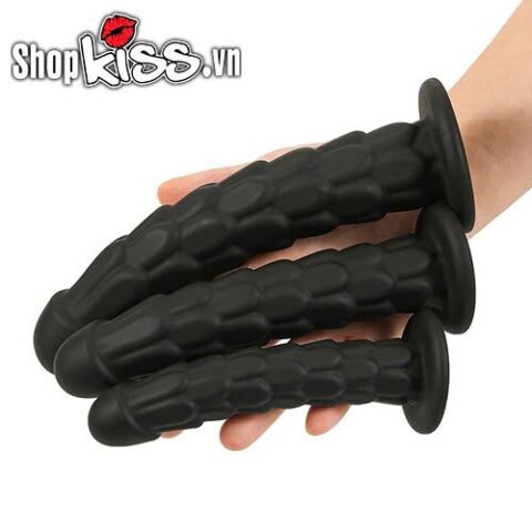Bộ 3 dương vật giả hậu môn vảy cá HM56 gồm 3 size nhỏ - vừa - lớn phù hợp nhiều đối tượng