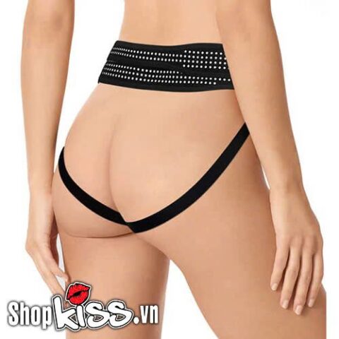 Quần đai đeo dương vật giả Lovetoy Ingen Polka Dots ôm sát cơ thể tạo sự chắc chắn và quyến rũ khi đeo