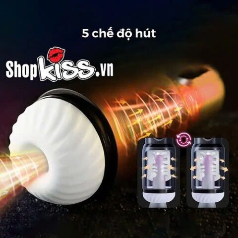 Công nghệ hút chân không 5 cấp độ mô phỏng oral sex trên Svakom Godwin