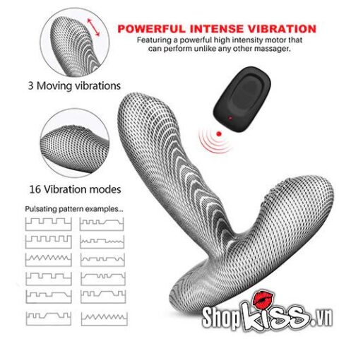 Levett Carbon Fiber với 16 chế độ rung và 3 chế độ xoay mạnh mẽ
