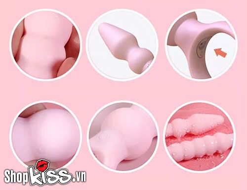 Prostate Massager HM86 chống nước toàn diện dễ dàng vệ sinh và sử dụng trong môi trường ẩm ướt