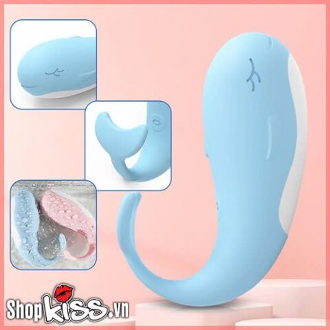 Đầu bo tròn của Little Whale dễ dàng kích thích điểm G với 10 chế độ rung