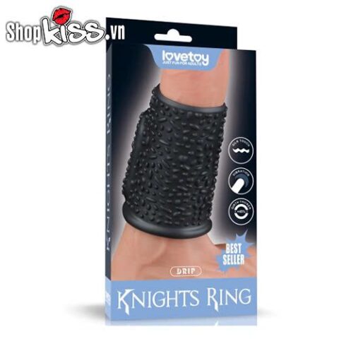 Bao đôn dương vật có rung Lovetoy Drip Knights Ring chính hãng tại Do18.net