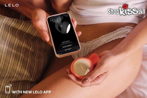Máy massage điểm G Lelo Ida Wave có khả năng điều khiển từ xa qua ứng dụng LELO™