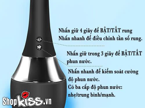 Hướng dẫn sử dụng các nút điều khiển chức năng trên dụng cụ Incredible Feeling
