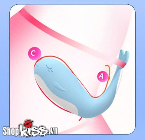 Phần đuôi cong của Little Whale kích thích âm vật hiệu quả
