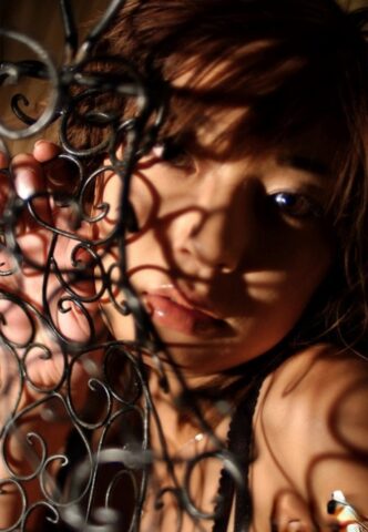 64826935_003_06c0 Fuckable asian chick posing in sheer bottomless nylon suit