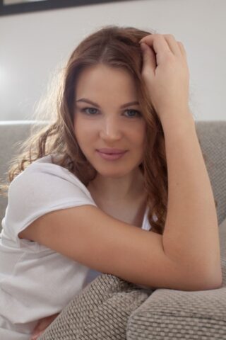 67228239_001_b5f8 Glamorous babe Nika O shows her lovely teen tits & her shaved pussy