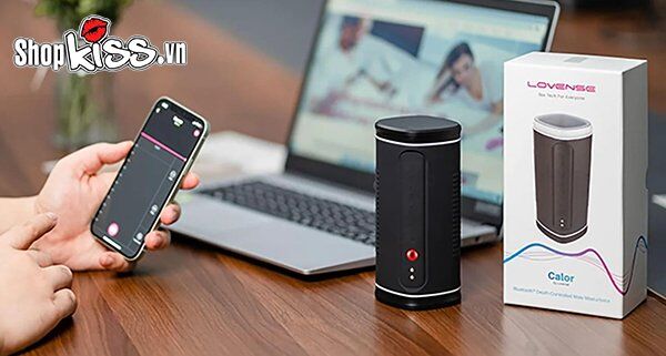 Lovense Calor có thể điều khiển từ xa qua ứng dụng Lovense tiện lợi