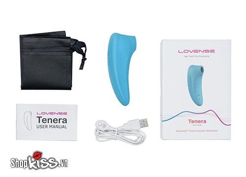 Bộ phụ kiện đầy đủ của máy kích thích âm vật Lovense Tenera TENE1