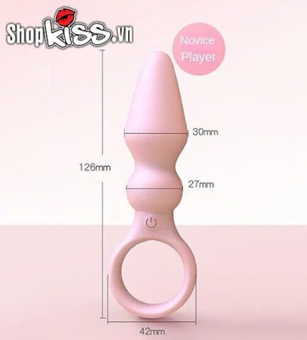 Kích thước chi tiết của dụng cụ kích thích hậu môn có rung Prostate Massager HM86