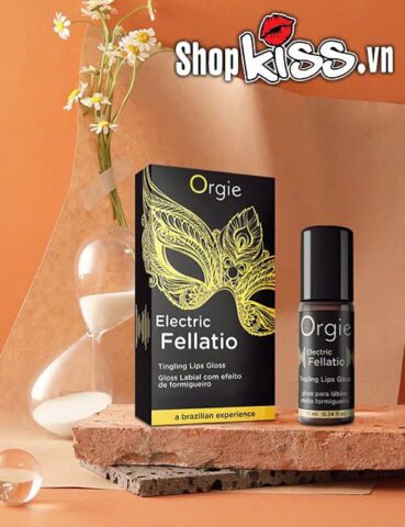 Mua son bóng Oralsex hiệu ứng rung Orgie Electric Fellatio chính hãng, chất lượng đảm bảo tại Do18.net