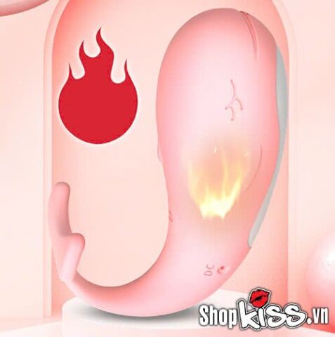 Tính năng làm ấm 40 độ C của trứng rung Little Whale tăng cường khoái cảm