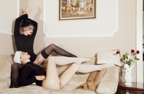 Boho Nude Art featuring Milena Angel, Nika N Sex Pictures