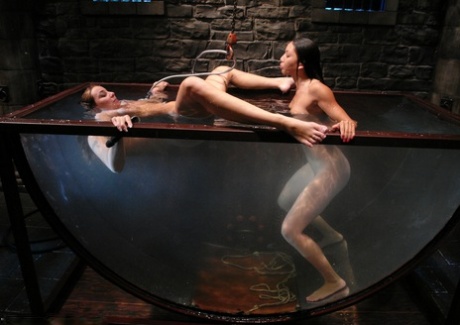 Water Bondage starring Delilah Strong, Keeani Lei Hot XXX
