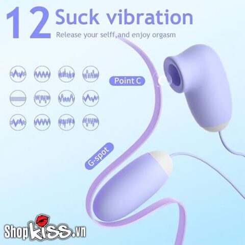 12 chế độ hút chân không kích thích âm vật của Lilo Magic Box C