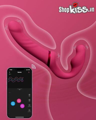 Ba động cơ rung mạnh mẽ tích hợp trong Lovense Lapis kích thích đa điểm