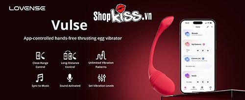 Lovense Vulse kết nối app Lovense Remote mở ra nhiều tính năng thông minh