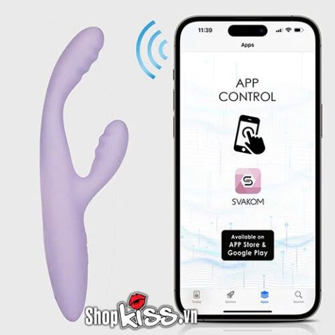 Kết nối ứng dụng SVAKOM điều khiển máy massage Cici Plus 2 từ xa