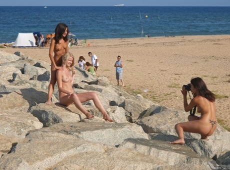 84659993_010_1d09 Shameless amateur girls posing butt naked in public in front of cameras